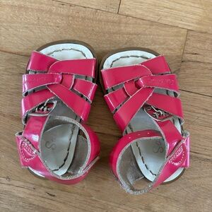 Salt water pink sandals